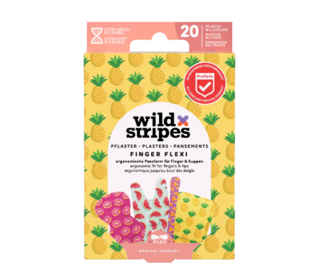 Wild Stripes Curitas Flexibles C/ Diseño 20 Unid