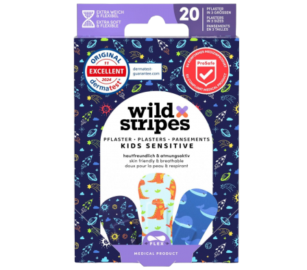 Wild Stripes Curitas Kids Sensitive Space 20U