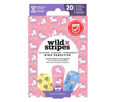 Wild Stripes Curitas Kids Sensitive Fantasy 20U