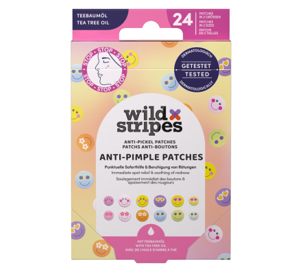 Wild Stripes Parches Anti-Pimple Smile Stop 24U