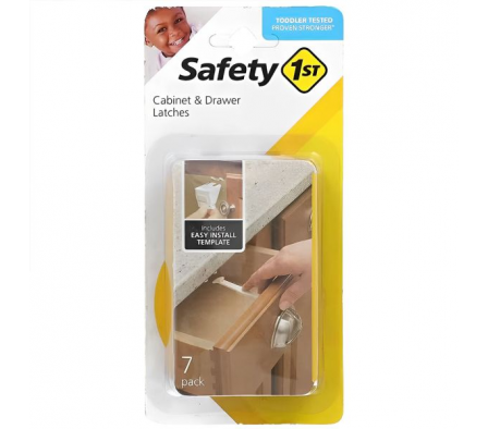 Safety Pack Pestillos de Seguridad Cajon y Gabinet