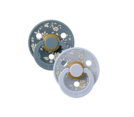 Bibs Chupete Colour Capel Dusty Blue Mix 0/6M 2U