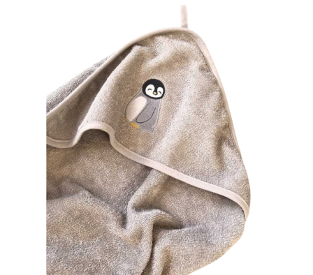 Petú Petú Capa de Baño Pequeña Pingüino