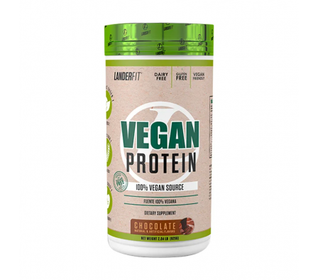 Landerfit Suplemento Vegan Protein Chocolate 925gr