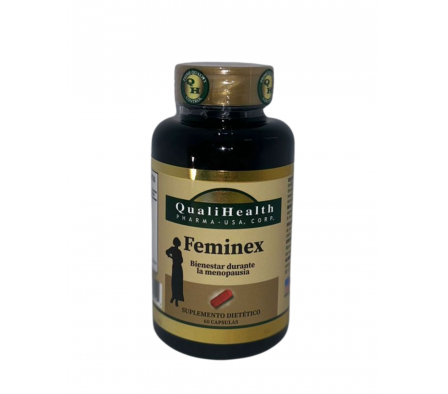 Qualihealth Suplemento Menopausia Feminex 60 Caps