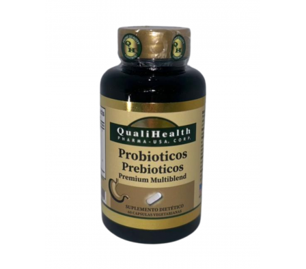Qualihealth Probioticos Prebioticos 60 Caps