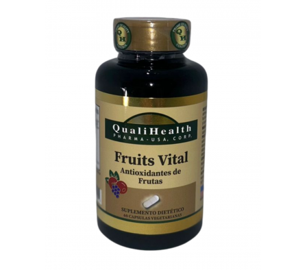 Qualihealth Antiox de Frutas Fruits Vital 60 Caps