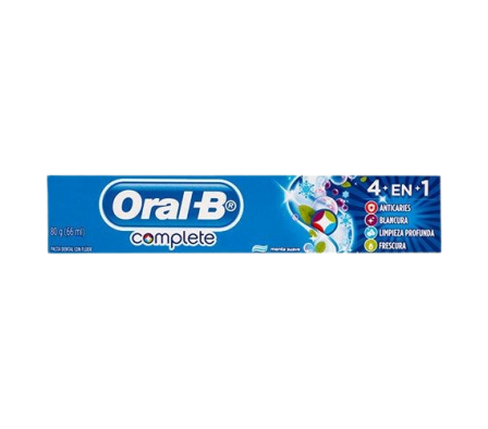 Oral-B Crema Dental Complete 4-1 80gr