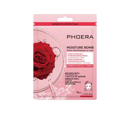 Phoera Mascarilla Mosture Bomb Rose