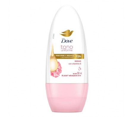 Dove Desodorante Roll On Rosas Aloe 150ml