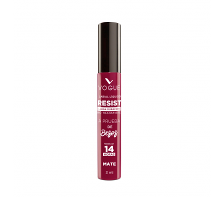 Vogue Labial Resist Valiente 3ml