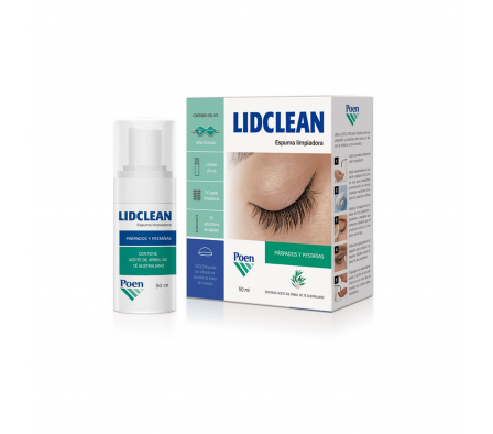 Espuma limpiadora Lidclean - 50 mL