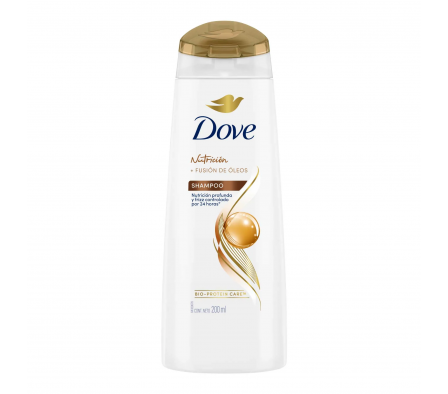 Dove Shampoo Nutrición 200ml