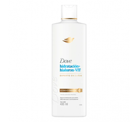 Dove Acondicionador Hidratación + Hyaluron 400ml