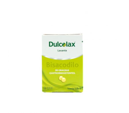 Dulcolax Laxante Bisacodilo - Cont 20 Grageas