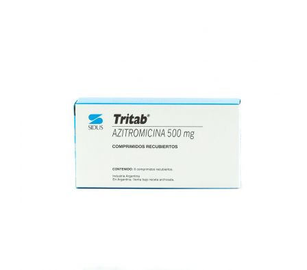 Tritab 500mg 6 Comprimidos Recubiertos