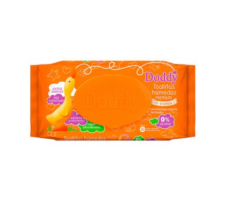 Doddy Toallitas Humedas c/Vitamina E 48 unidades