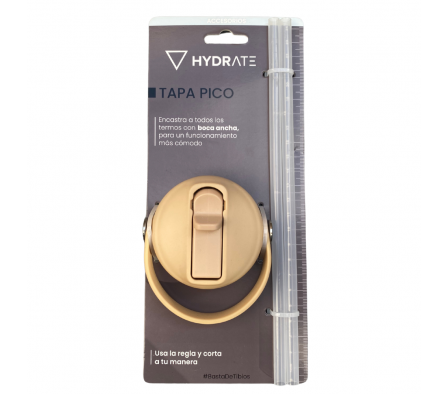 Hydrate Tapa Con Pico Beige