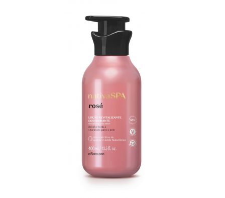 oBoticário NativaSPA Loción Hid. Rosé 400ml