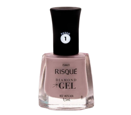 Risque Esmalte Diamond Gel Noz Moscada 9,5ml