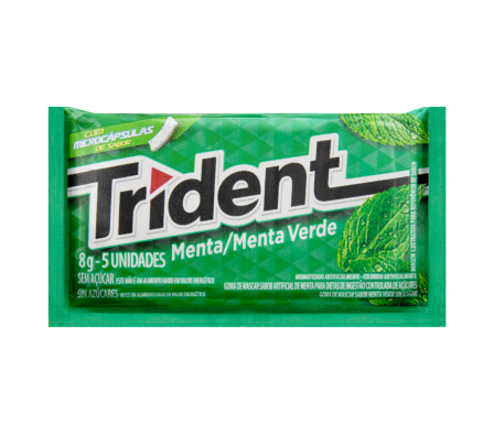 Trident Chicle Menta 32gr