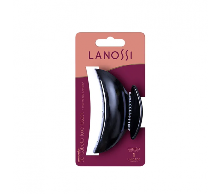 Lanossi Pinza de Pelo Lujo Negro