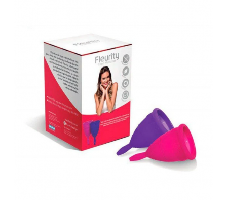 Fleurity Kit Copa Menstrual Rosa Violeta T1