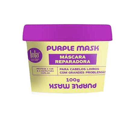 Lola Máscara Capilar Reparadora Purple 100g