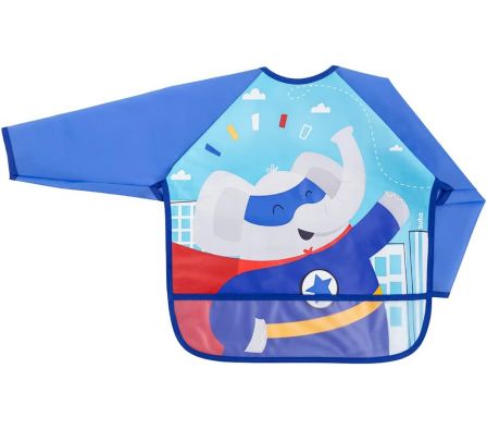 Buba Babero Con Mangas Superheroe 