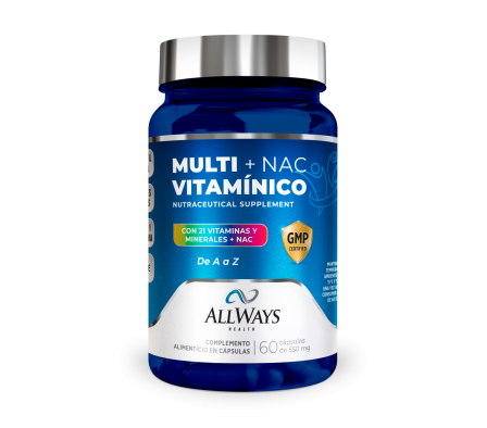 Allways Health Multivitaminico +NAC 550mg 60 Caps