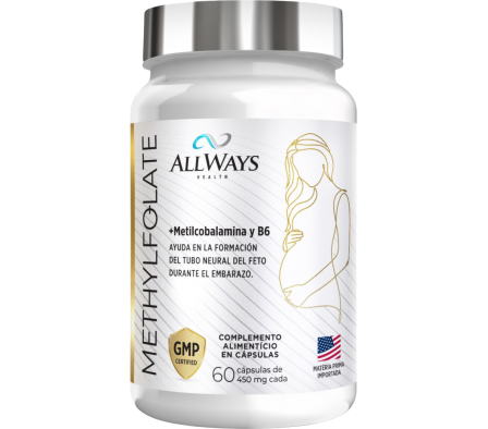 Allways Health Methylofate 450mg 60 Capsulas