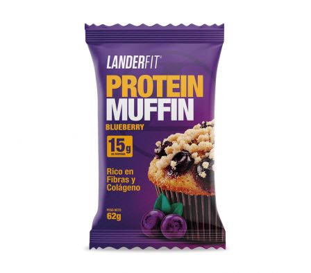 Lander Fit Muffin Sabor Blueberry 62g