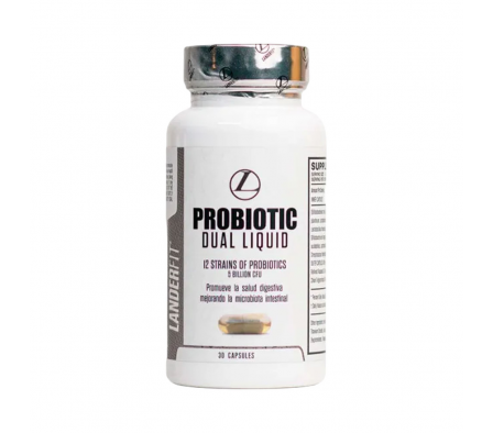 Landerfit Suplemento Probiotic Dual Liquid 30 Caps