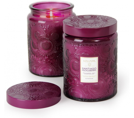 Voluspa Vela Large Jar Santiago Huckleberry 510gr