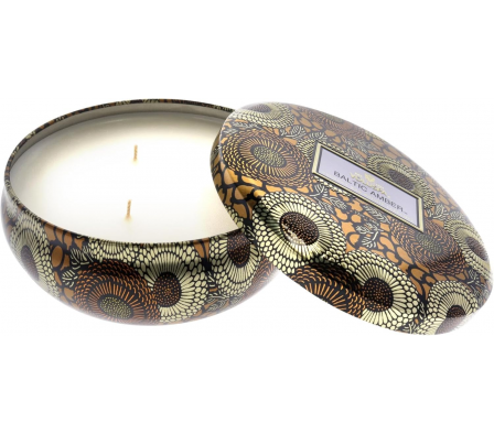 Voluspa Vela 3 Wick Tin Baltic Amber 340gr