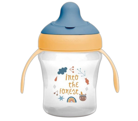 Vaso Aprendizaje +6m 200ml Mostaza 