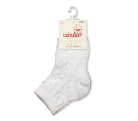 Condor Medias Cortas Perle Diagonal Nata 12 a 18 m