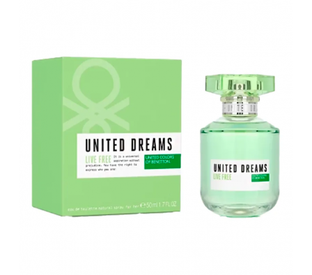Benetton Perfume United Dreams Live Free 50ml