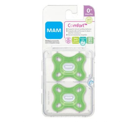 Mam Chupete Comfort 0+ Verde