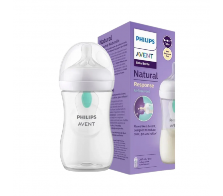 Avent Biberon Natural Response Transparente 260ml