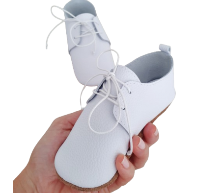 Chiquitalove Oxford Ceremony Cuero Blanco T12