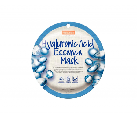 PureDerm Mascarilla Facial Acido Hialuronico 18gr