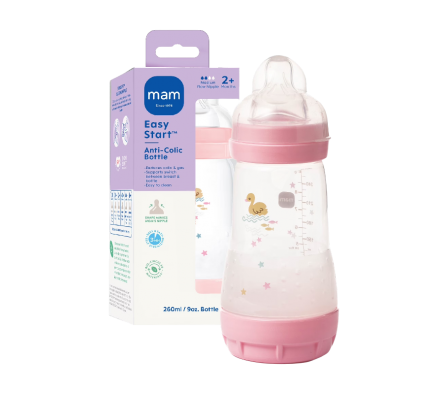 Mam Biberon Easy Start Rosa 260ml